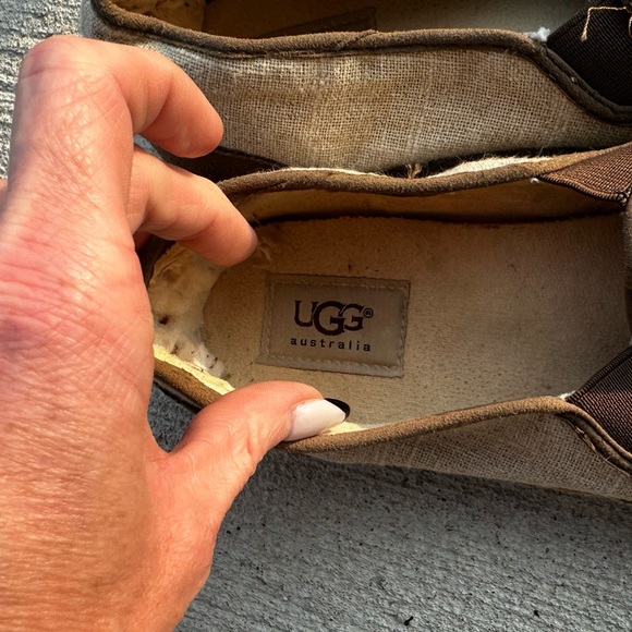 Ugg canvas slip on. Only worn once!! - Picture 2 of 5